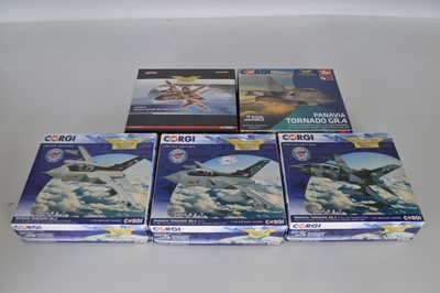 Lot 371 - Corgi Aviation Archive 1:72 Scale Panavia Tornadoes (5)