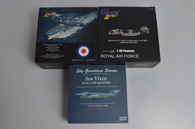 Lot 376 - Gemini Aces and Sky Guardians Europe 1:72 Scale Military Aircraft (3)
