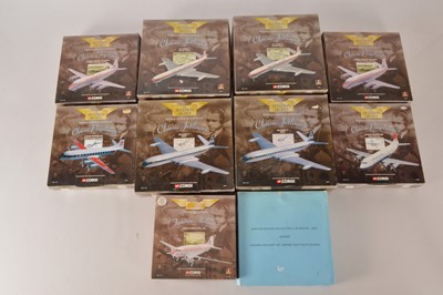 Lot 383 - Corgi Aviation Archive 1:144 Scale Civil Aircraft (10)