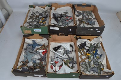Lot 410 - Modern Diecast Mainly Military Aircraft Models All with Damage  (95+ aircraft)