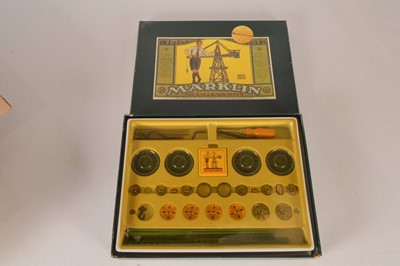 Lot 418 - Marklin 75th Anniversary 1914-1989 No 1075 unused metal construction set
