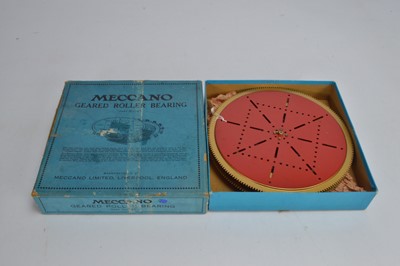 Lot 434 - Meccano Part No 167 boxed Geared Roller Bearing