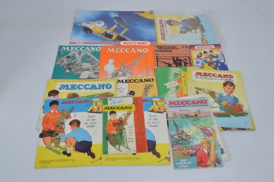 Lot 449 - Meccano only Catalogues from 1933 including two New Zealand Editions