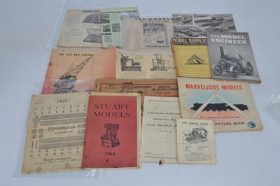 Lot 455 - Various Construction Sets Instruction and information books and leaflets and various Catalogues (17)