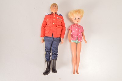 Lot 468 - Action Man and Sindy Dolls (2)