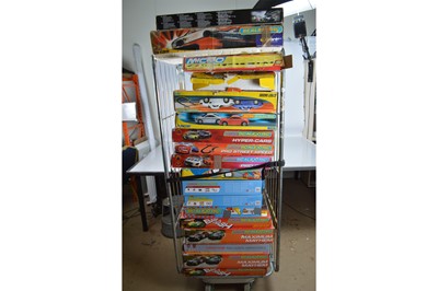Lot 484 - Large collection of Micro Scalextric sets a Standard set and two Furious Challenger sets (32)