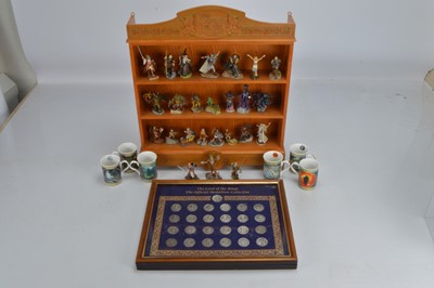 Lot 494 - Danbury Mint Lord of the Rings Figures Medallions and Mugs (3 Sets)