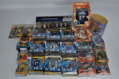 Lot 495 - Dr Who and Related TV Series Action Figures and Toys (24)