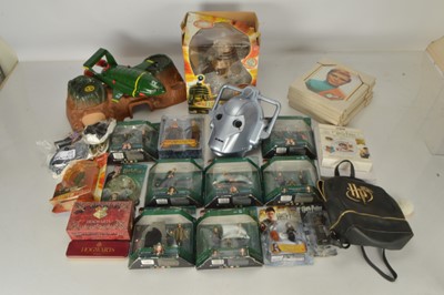 Lot 508 - Collection of Harry Potter Dr Who and Thunderbirds Toys (34)