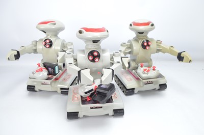 Lot 515 - Three late 1990's Toymax RAD Radio Controlled Robots (3)