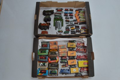 Lot 547 - Large collection of boxed and unboxed Toy Trains by Lone Star Matchbox Models of Yesteryear Budgie Hornby Brimtoy, Teeny Toys and others (80+)