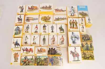 Lot 558 - Large collection of boxed HAT 1/72 Scale Napoleonic Wars Figures and Military Vehicles (57)
