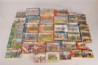 Lot 559 - Large collection of boxed 1/72 Scale mostly Napoleonic Wars Figures by various Makers  (46)