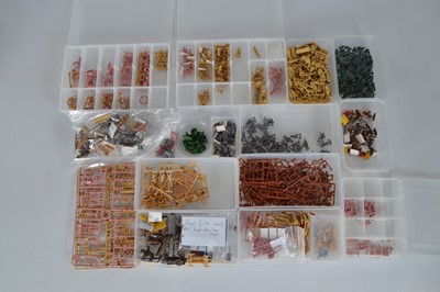 Lot 594 - Large collection 1/72 Scale War of Spanish Succession and other wars figures by Zvezda and other makers  (standard food boxes 3, medium boxes 5, small boxes 2, square box and three sprues)