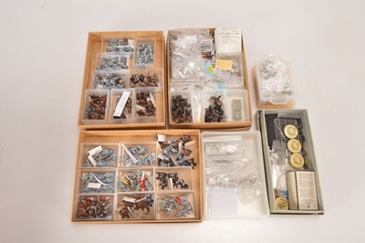 Lot 606 - Large collection of white metal 1/72 Scale 15 and 20mm figures from various wars including English Civil War and WW2 (large qty)