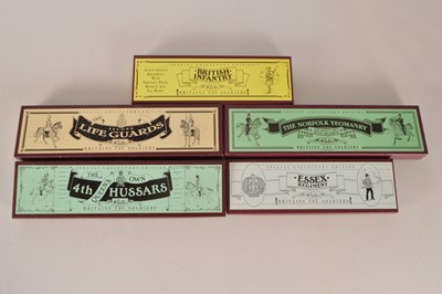 Lot 613 - Modern Britains Special Collectors Edition Mounted and Foot Soldiers boxed sets (5)