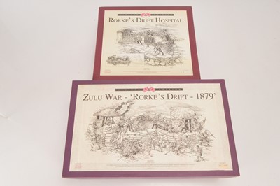 Lot 616 - Modern Britains Zulu War Rorke's Drift Hospital and Rorke's Drift (2)
