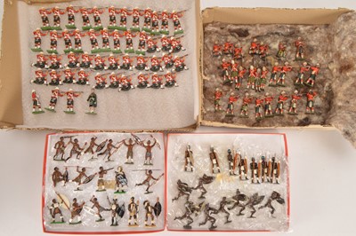 Lot 617 - Various Makers including Tradition APNH and other makers loose Zulu's and Tradition and Britains Highland Infantry (105)