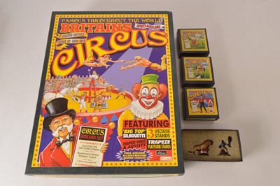 Lot 626 - Britains Circus Diorama Set and various Circus Performers