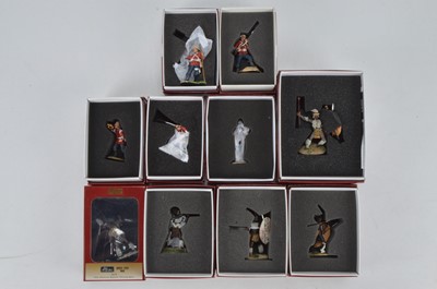 Lot 699 - Britains Collectors Club 'ANGLO-ZULU WAR' series boxed individual figures comprising sets 50090C B Company Biffer- swinging rifle, and 50099C Colour Sergeant