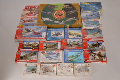 Lot 741 - Airfix and Revell 1/72 boxed unmade Military Aircraft Kits (26)