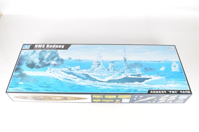Lot 749 - Trumpeter 03709  1/200 Scale HMS Rodney kit, in original box