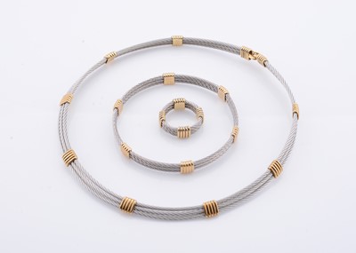 Lot 240 - A matching set of Fred Paris Force 10 jewellery