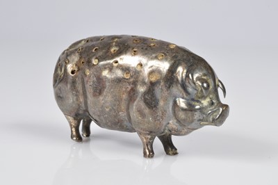 Lot 382 - An Edwardian silver novelty pin cushion