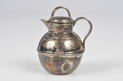 Lot 383 - A miniature Victorian silver Jersey cream jug