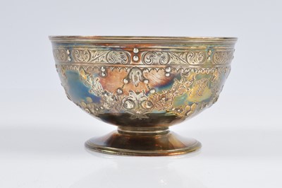 Lot 427 - A Victorian silver footed bowl by James Dixon & Son