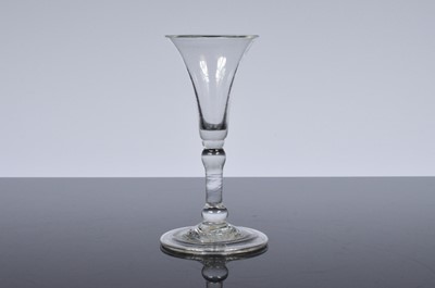 Lot 18 - A late Georgian drinking glass