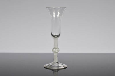 Lot 21 - A late Georgian drinking glass