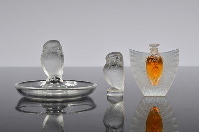 Lot 42 - Three Lalique items