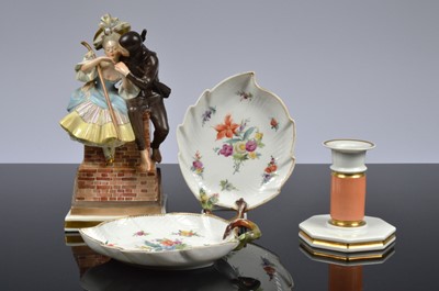Lot 95 - Four items of Royal Copenhagen porcelain