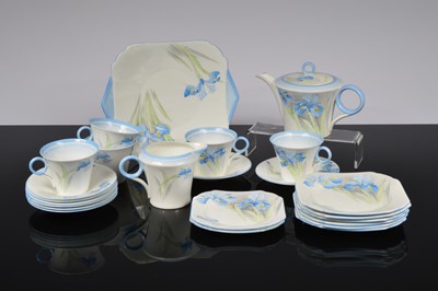 Lot 99 - An Art Deco period part porcelain tea set by Shelley