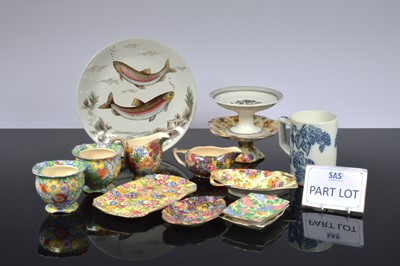 Lot 102 - A collection of British ceramics and other items