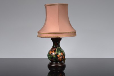 Lot 105 - A modern Moorcroft Pottery lamp base