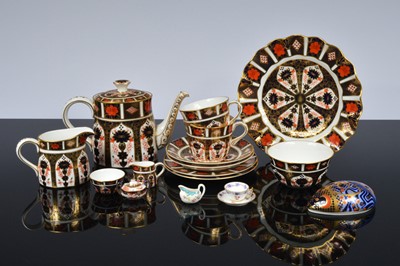 Lot 107 - A collection of Royal Crown Derby porcelain items
