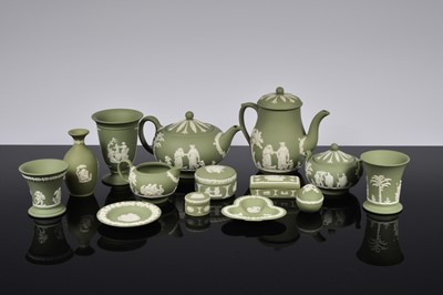 Lot 109 - A collection of Wedgwood Jasperware items