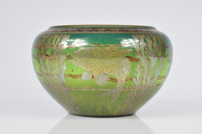 Lot 158 - A good Arts & Crafts period Pilkington Royal Lancastrian Pottery lustre bowl