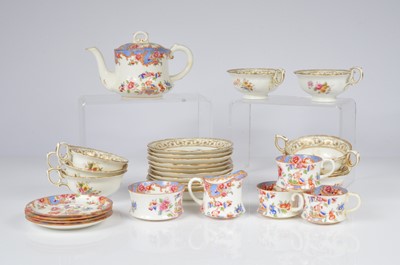 Lot 182 - Two pretty part tea sets