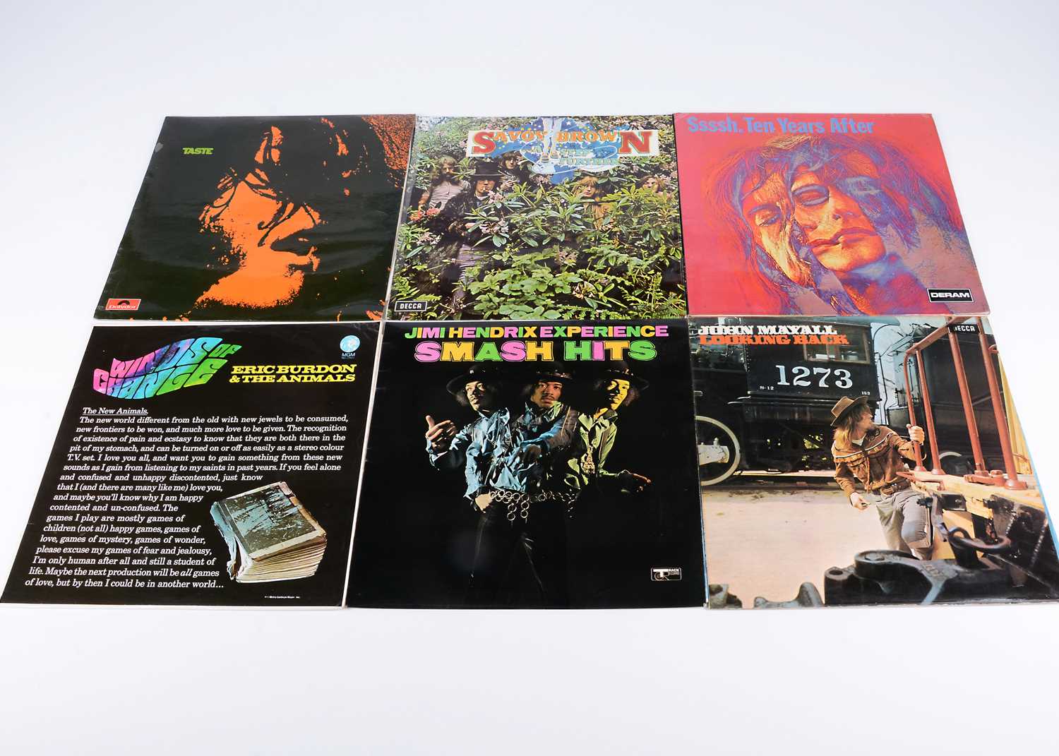 Lot 7 - Prog / Blues Rock LPs