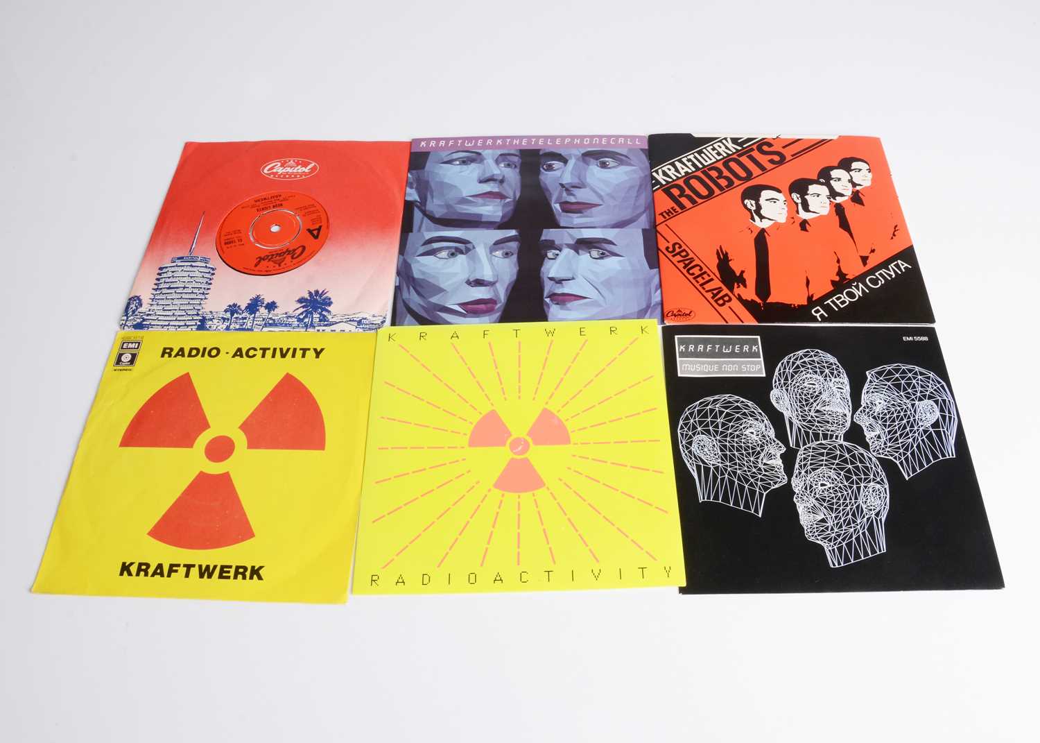 Lot 34 - Kraftwerk 7" Singles