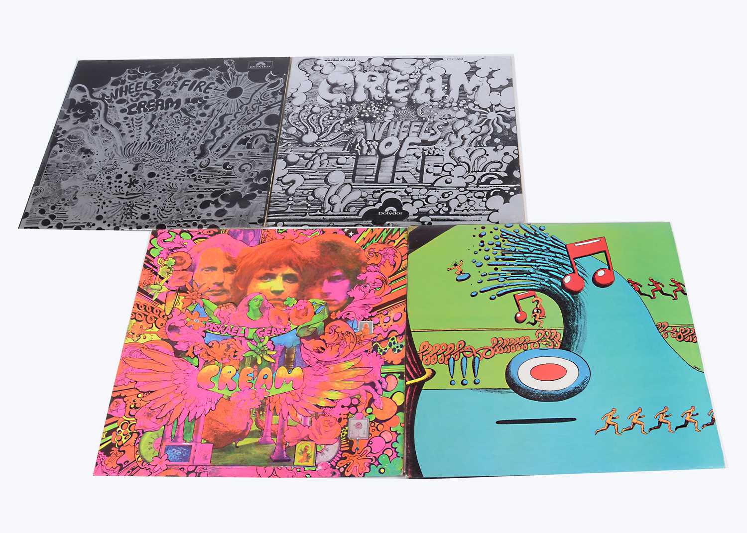 Lot 37 - Cream / Ginger Baker LPs