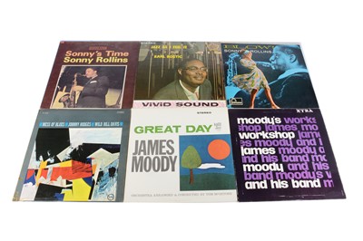 Lot 84 - Sonny Rollins / James Moody / Johnny Hodges / Earl Bostic LPs
