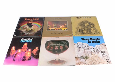Lot 176 - Deep Purple and Related LPs