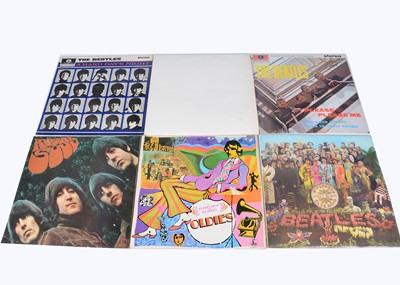 Lot 229 - Beatles LPs
