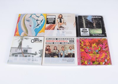 Lot 262 - Cream / Eric Clapton / John Mayall CDs