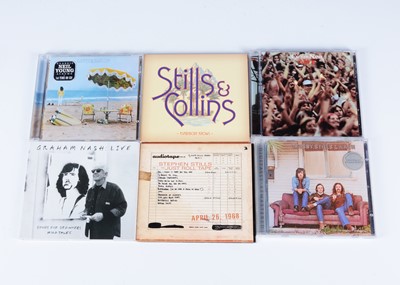 Lot 317 - Crosby Stills Nash & Young / Solo CDs