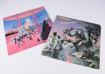 Lot 411 - Magnum LPs / Signatures